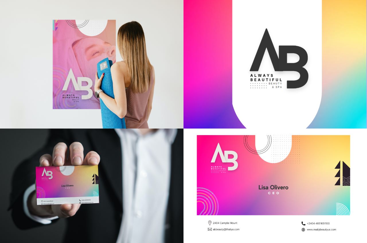 Díseño para salón de belleza